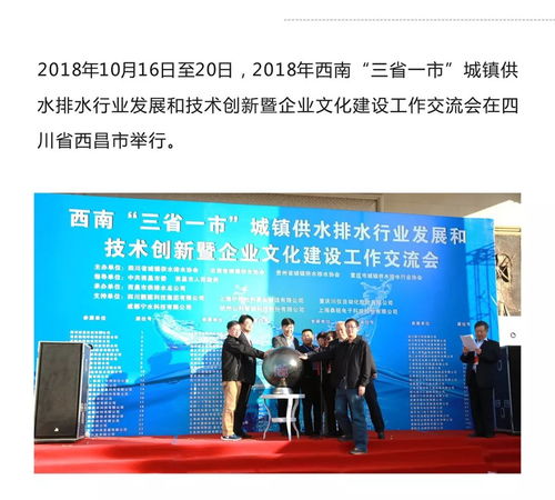 靚固集團參與2018年西南三省一市城鎮(zhèn)供水排水行業(yè)發(fā)展與技術(shù)交流會，推動企業(yè)文化建設(shè)與藝術(shù)交流